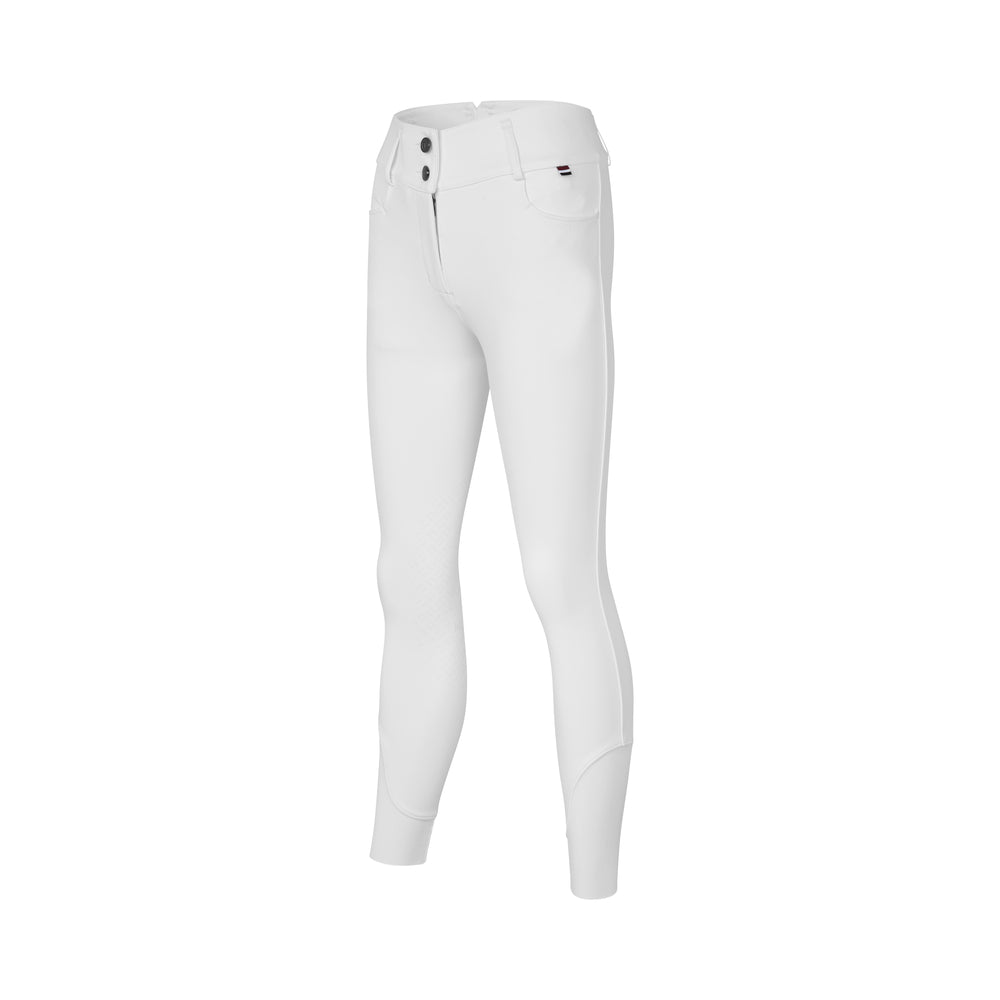 Kingsland Kora H-Shape K-Grip Ridebukser til Dame - White