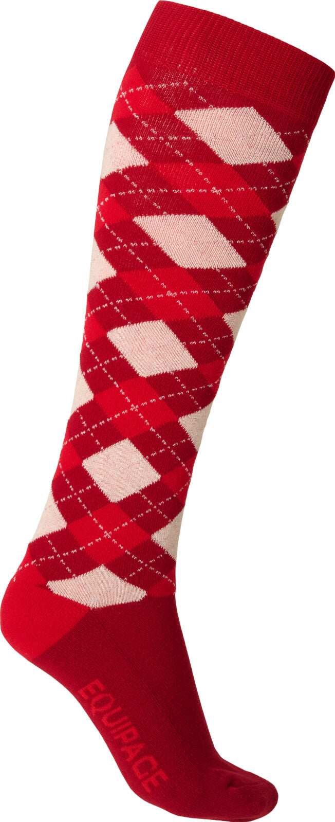 Equipage Lax Ridestrømper - Fiery Red