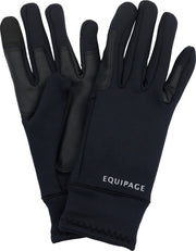 Equipage Woodlands Vinterridehandsker - Sort