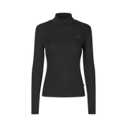 Kingsland Abigail Turtleneck Striktrøje til Dame - Black