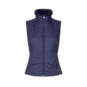 KLAlba Quilted Ridevest - Evening Blue
