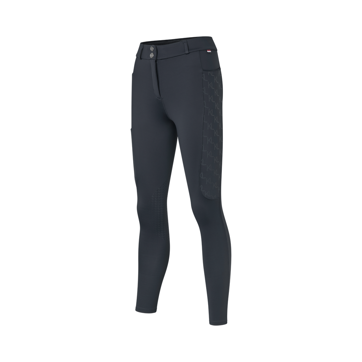 KLKornelia Dame Ridebukser med Fuld Grip - Navy