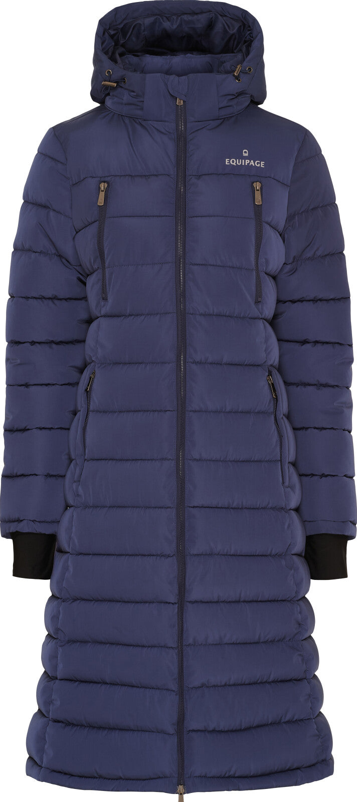 Equipage Candice 2.0 Lang Ridejakke - Navy