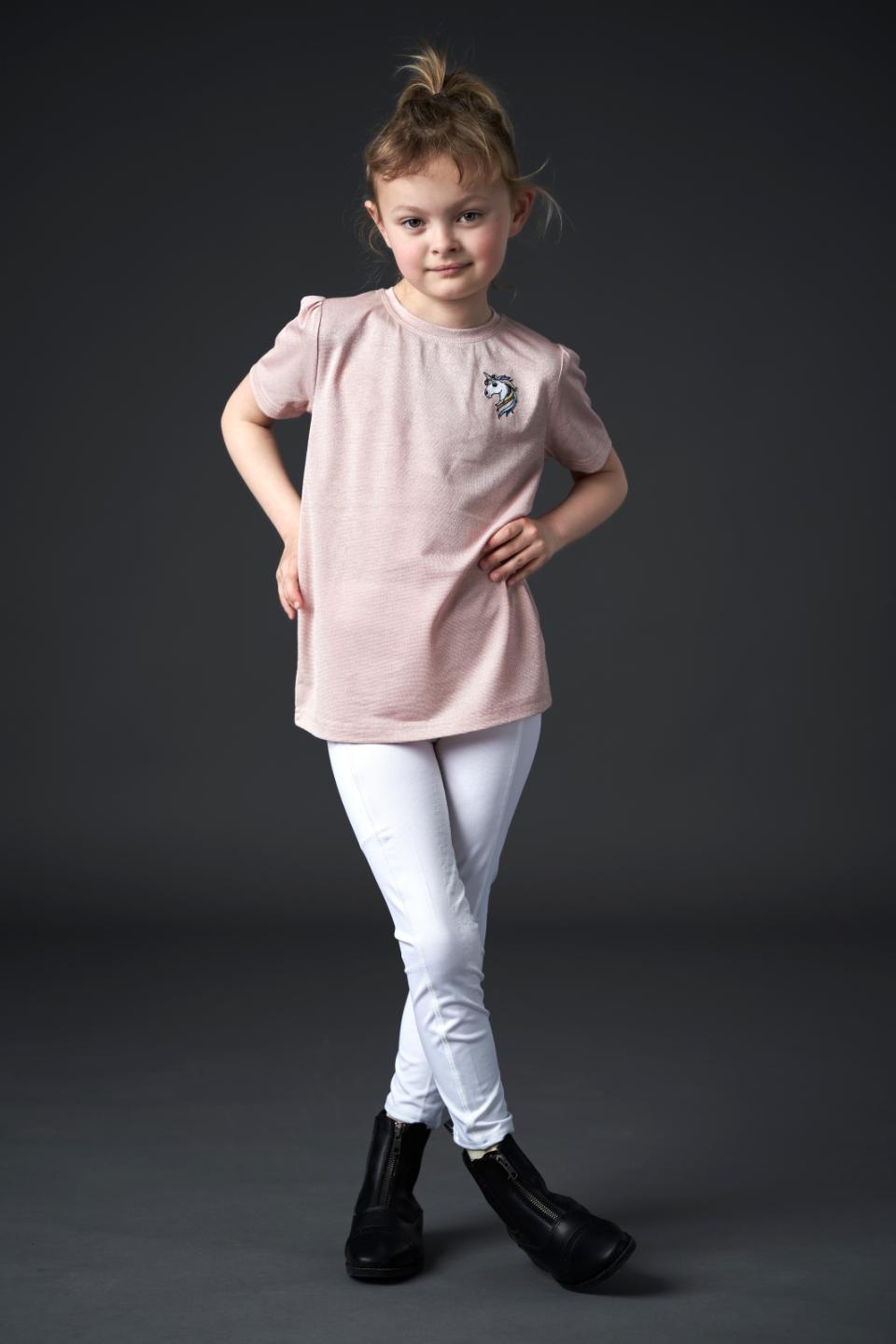 EQUIPAGE MOLLY Ridetights med fuld grip. Hvid