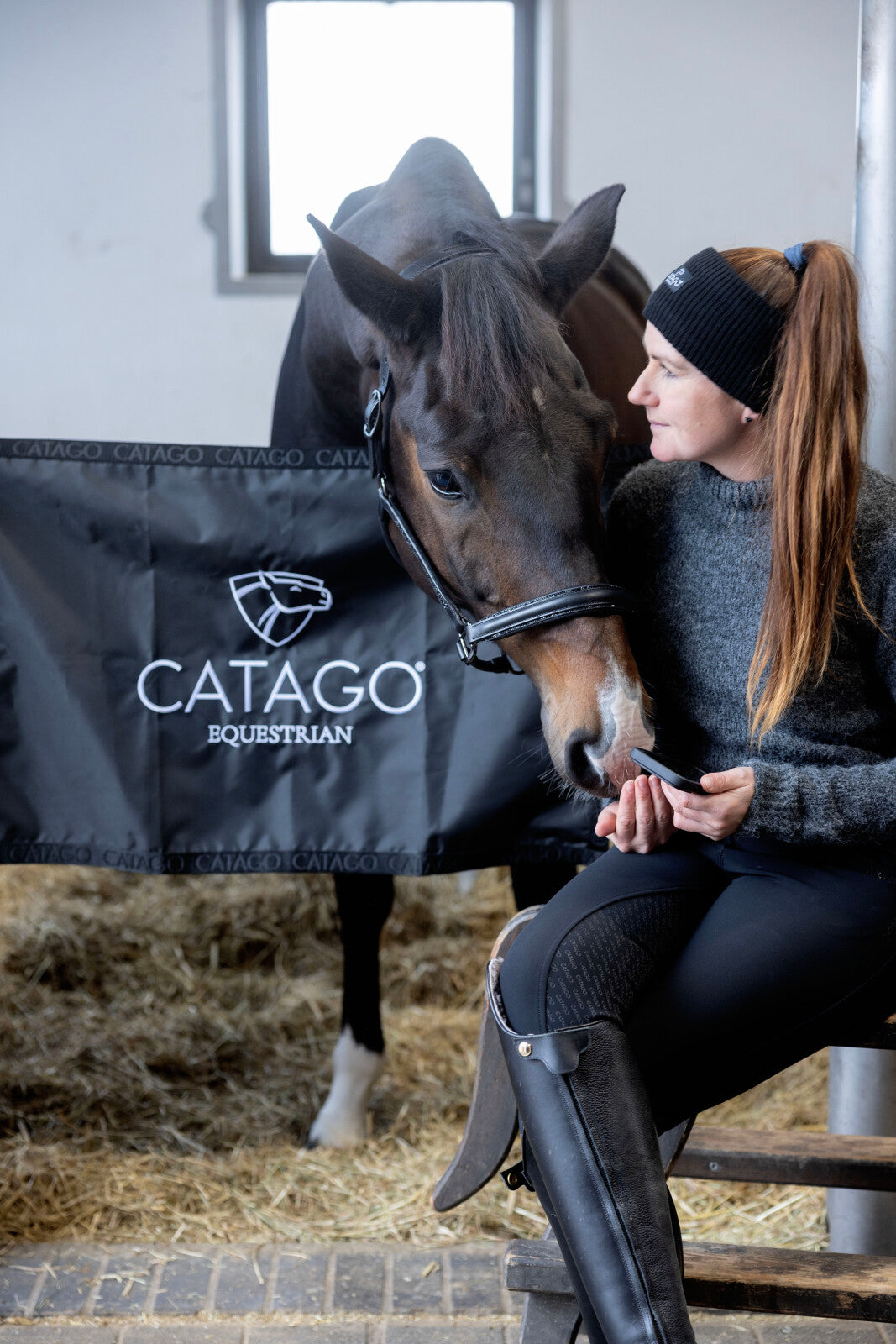 Catago boksfront-ophæng - Sort