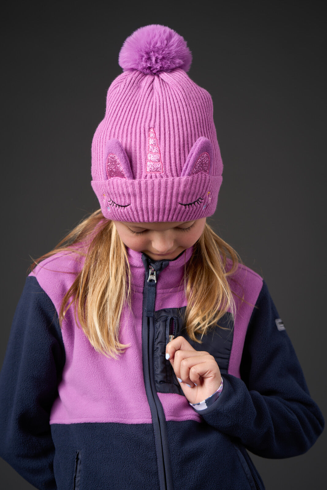 Equipage Charlotte Hue til børn - Radiant Orchid