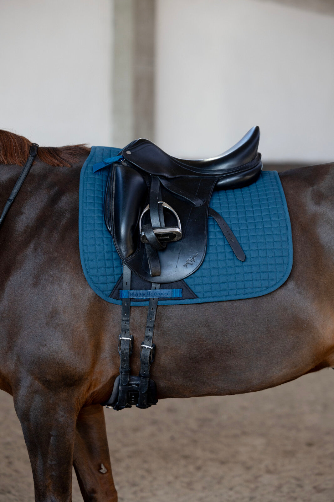 Horse Guard Elmira Sadelunderlag - Majolica Blue
