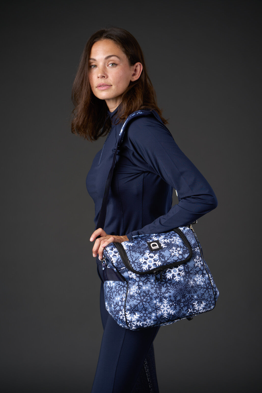 Equipage Snowflake Strigletaske - Navy