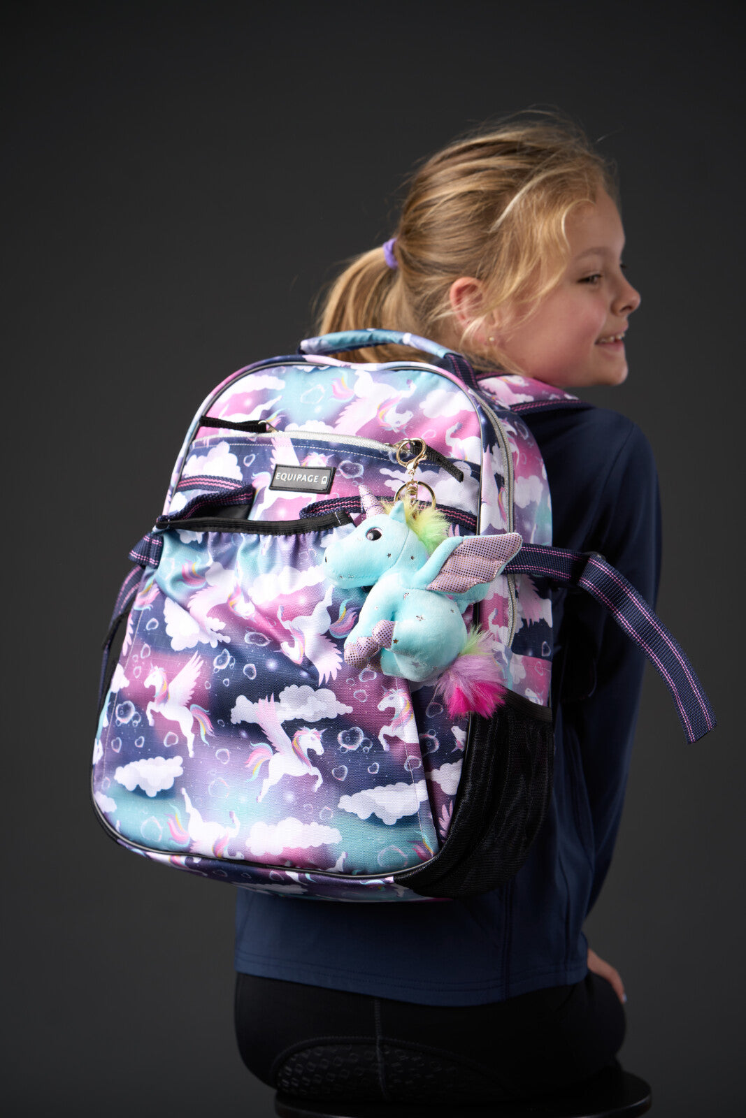 Equipage Nøglering med Teddy - Aruba Blue