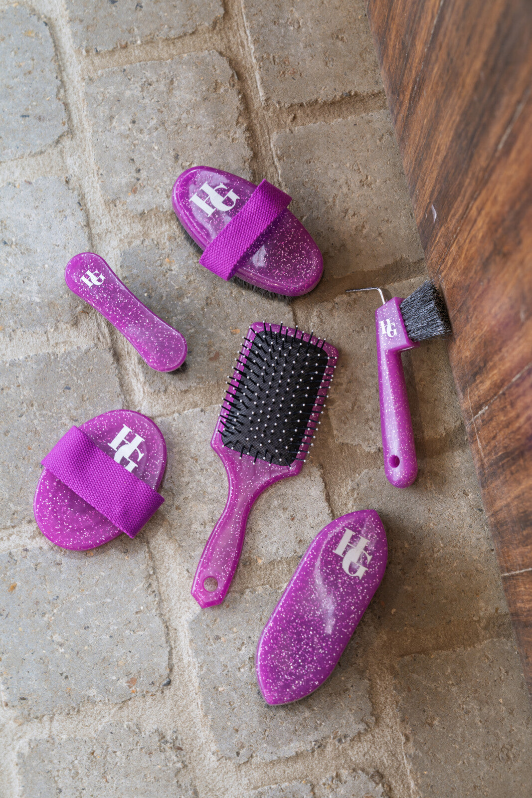 Glitter Man- og Halebørste - Radiant Orchid