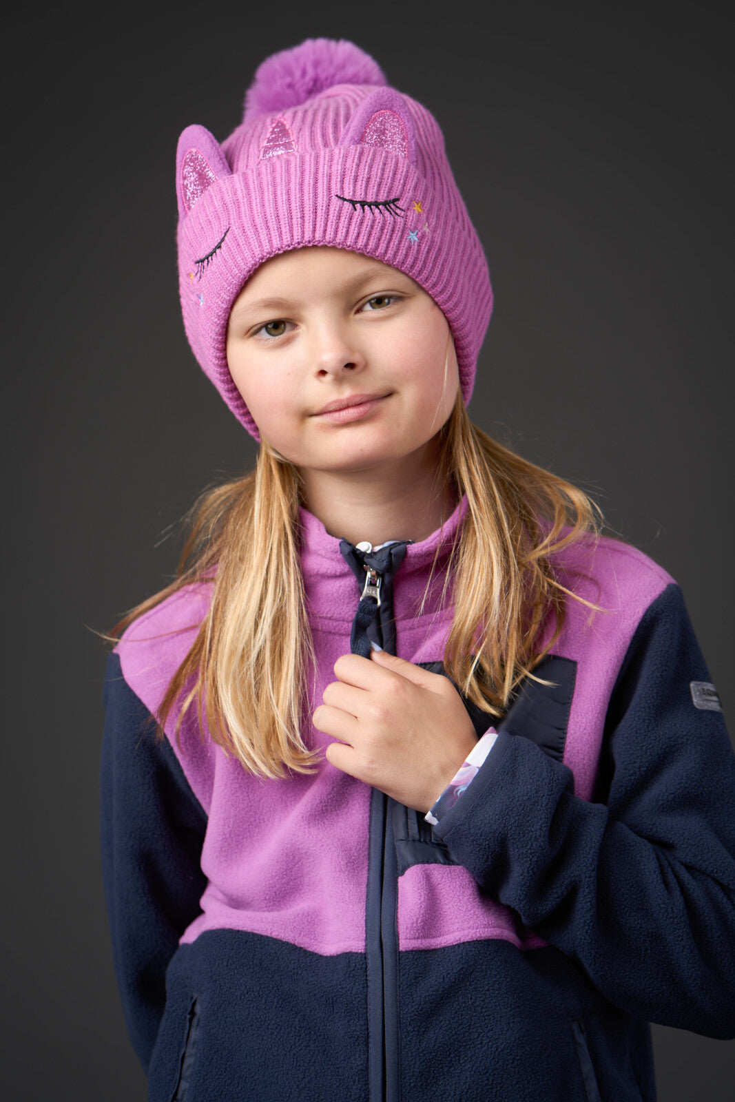 Equipage Charlotte Hue til børn - Radiant Orchid