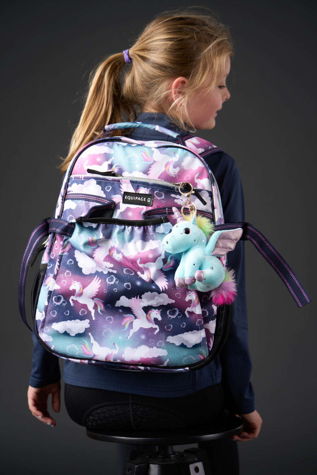Equipage Nøglering med Teddy - Aruba Blue