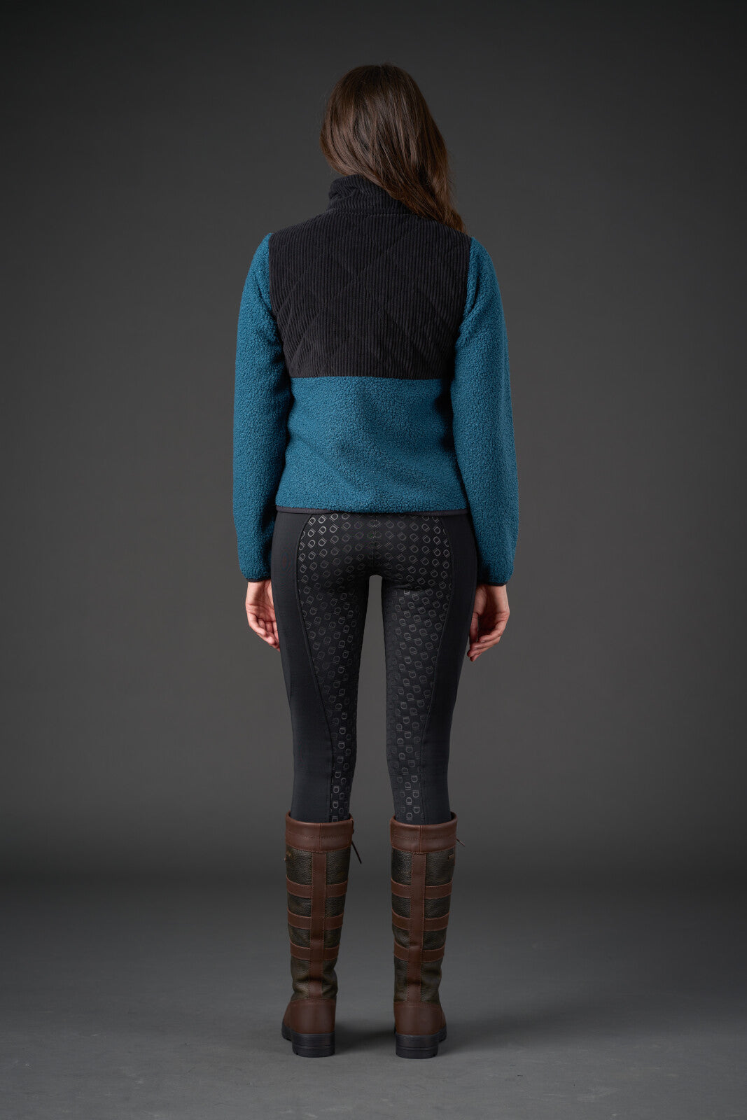 Equipage Arizona Cardigan - Majolica Blue