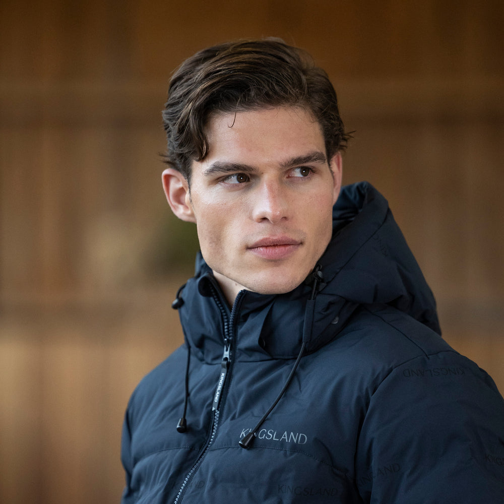 KLAiko Padded Parka til Herre - Navy