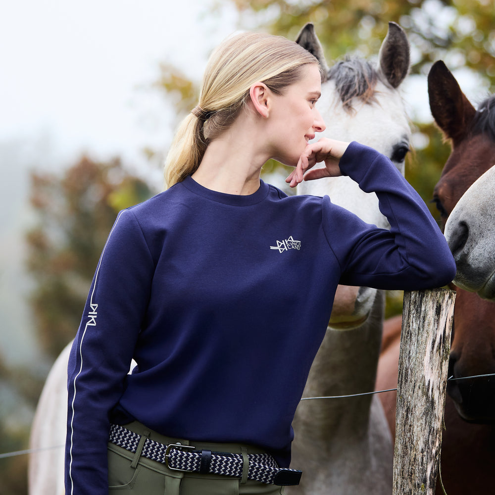 Kingsland KLAmy Sweatshirt til damer - Evening Blue