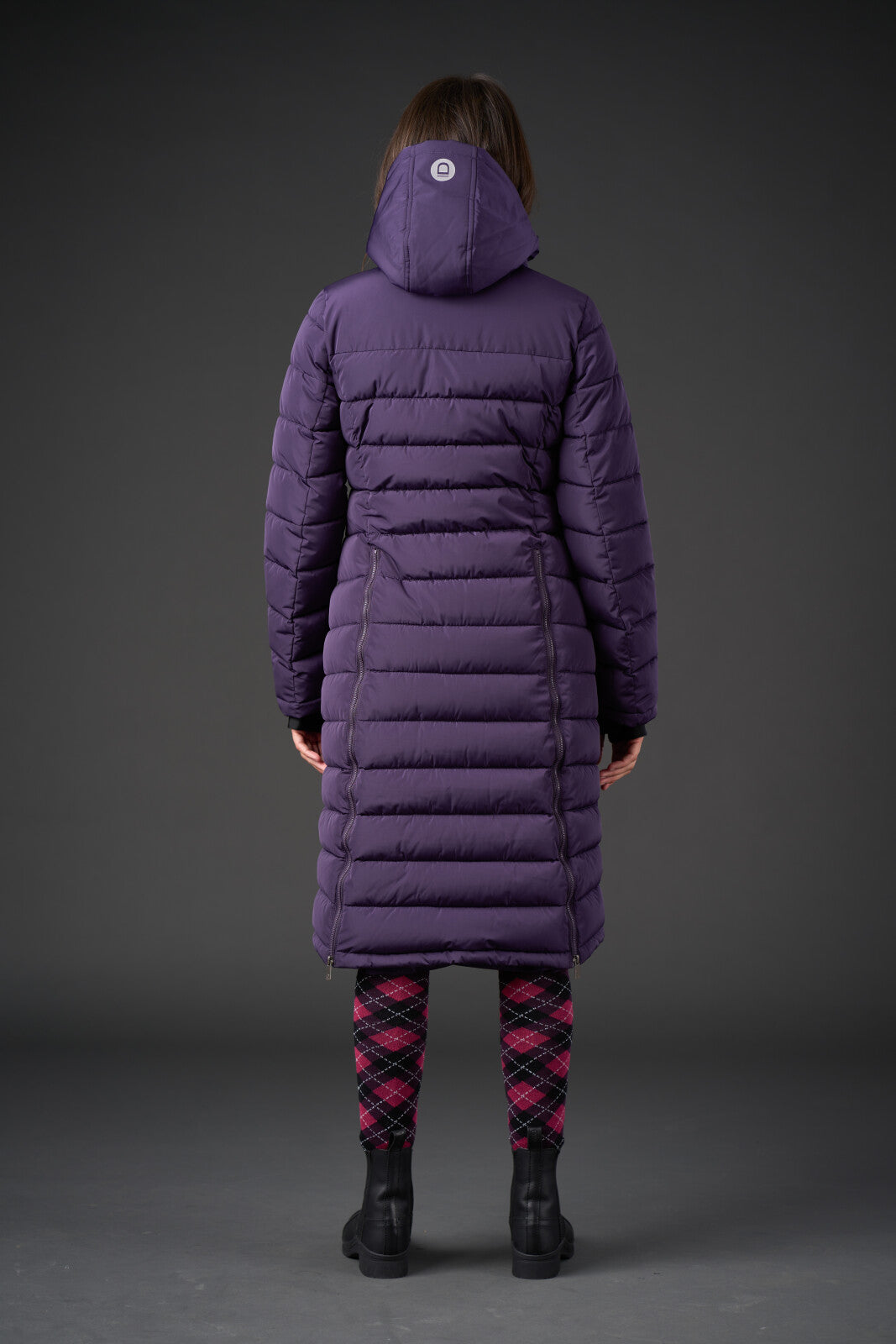 Equipage Candice 2.0 Lang Ridejakke - Purple Pennant