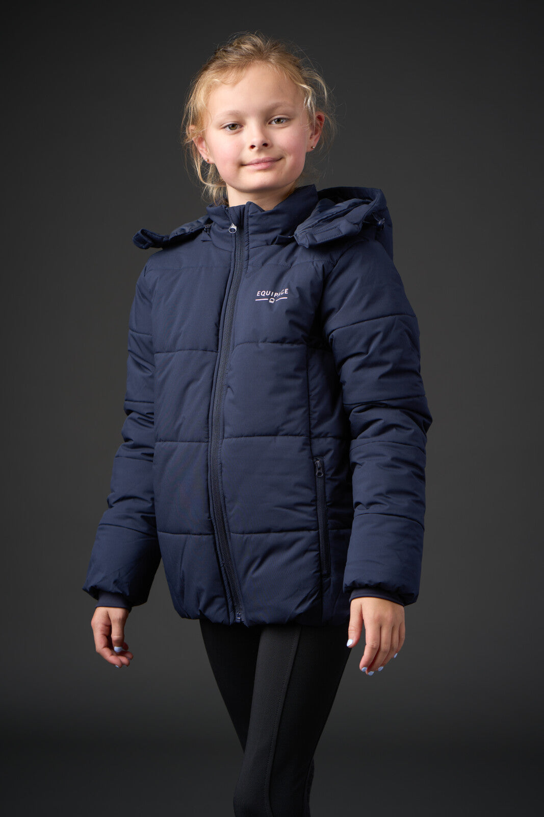 Equipage Valma ridejakke til børn - Navy