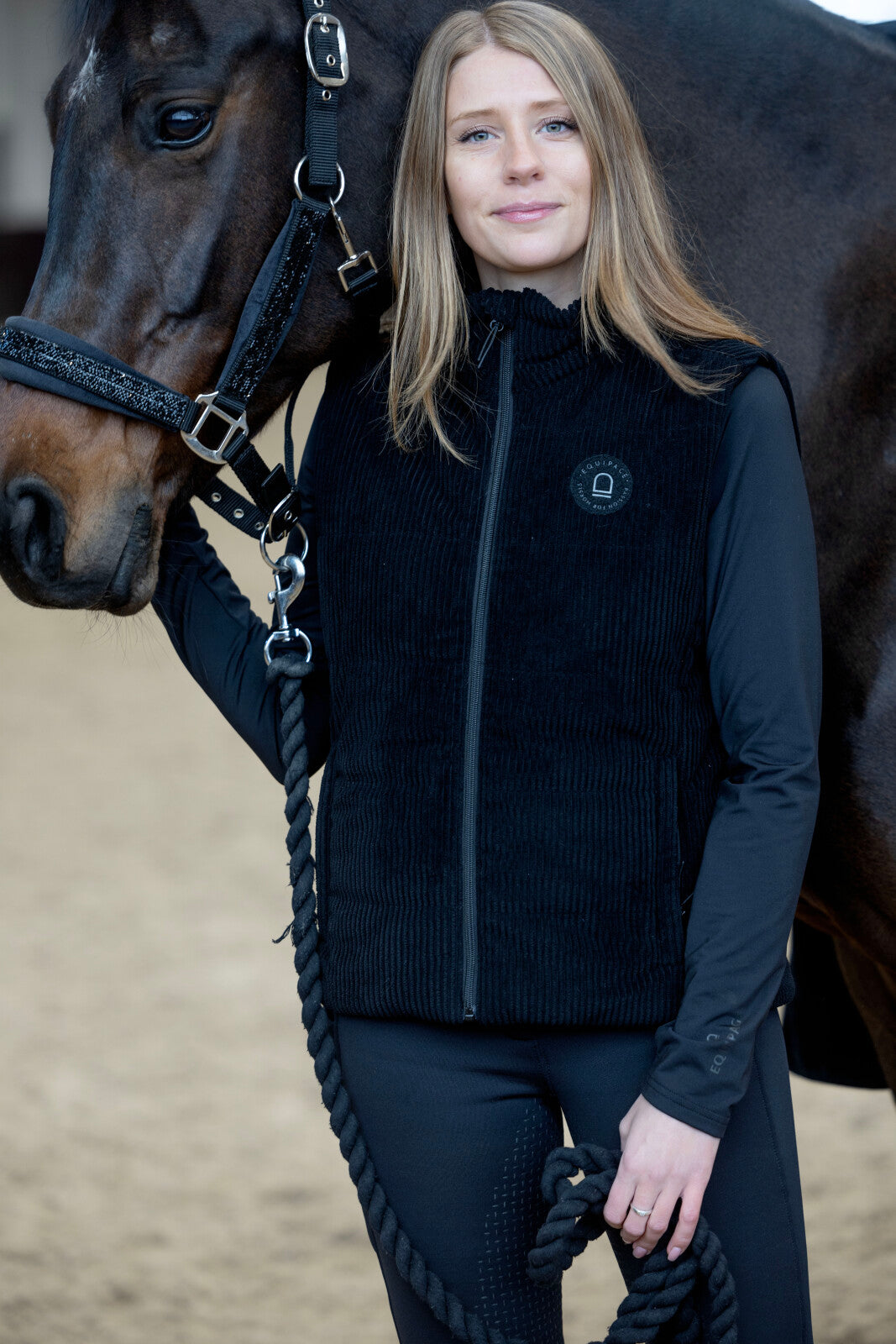 Equipage Arizona Vest - Sort