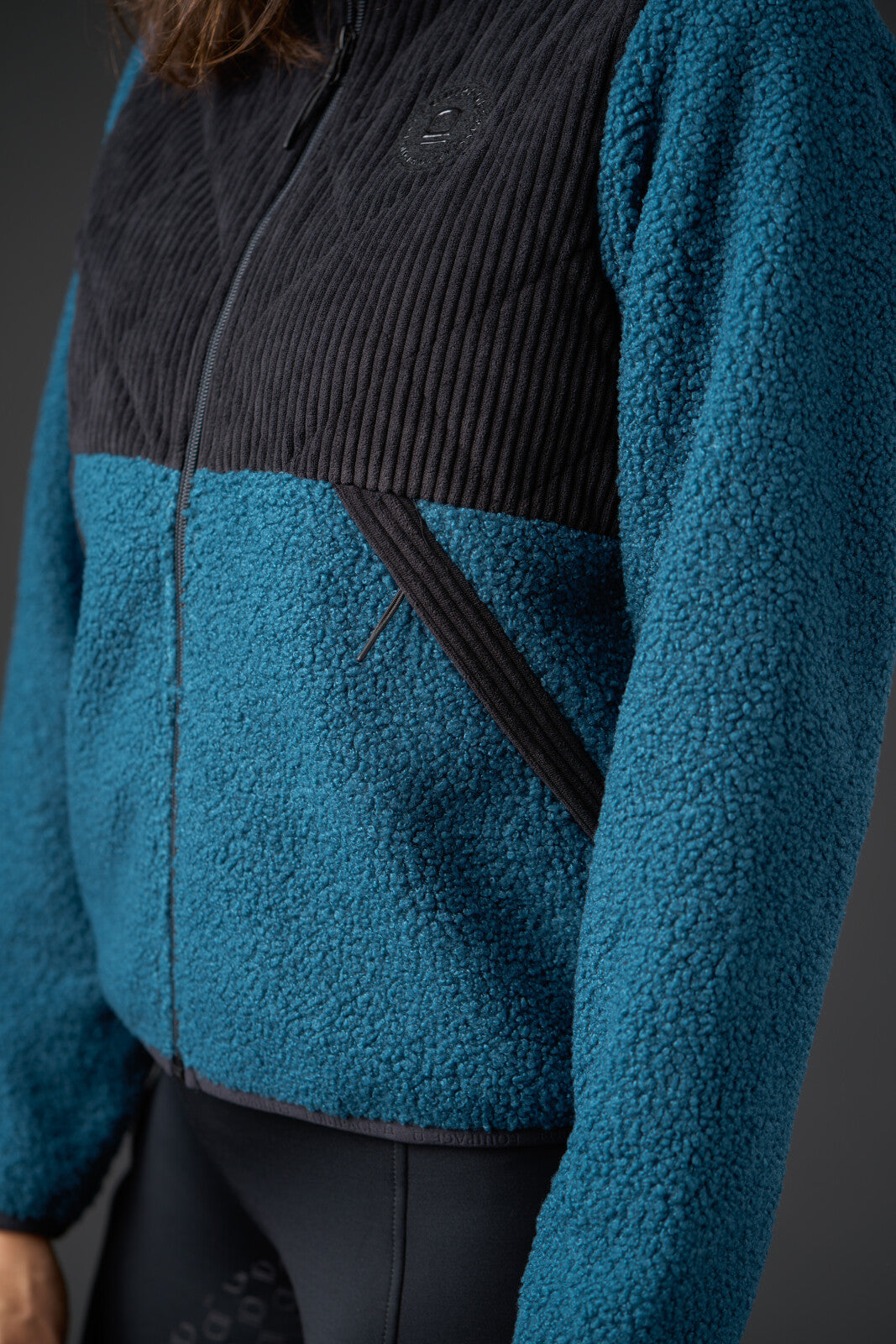 Equipage Arizona Cardigan - Majolica Blue