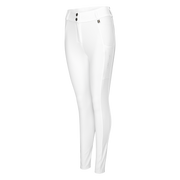 KINGSLAND CLASSIC KAYA Fuld-grip ridebukser. Dame. Hvid