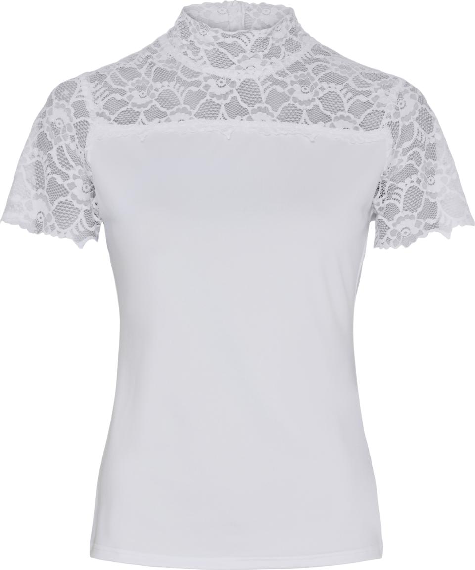 EQUIPAGE MALIKA Stævnebluse med blonder