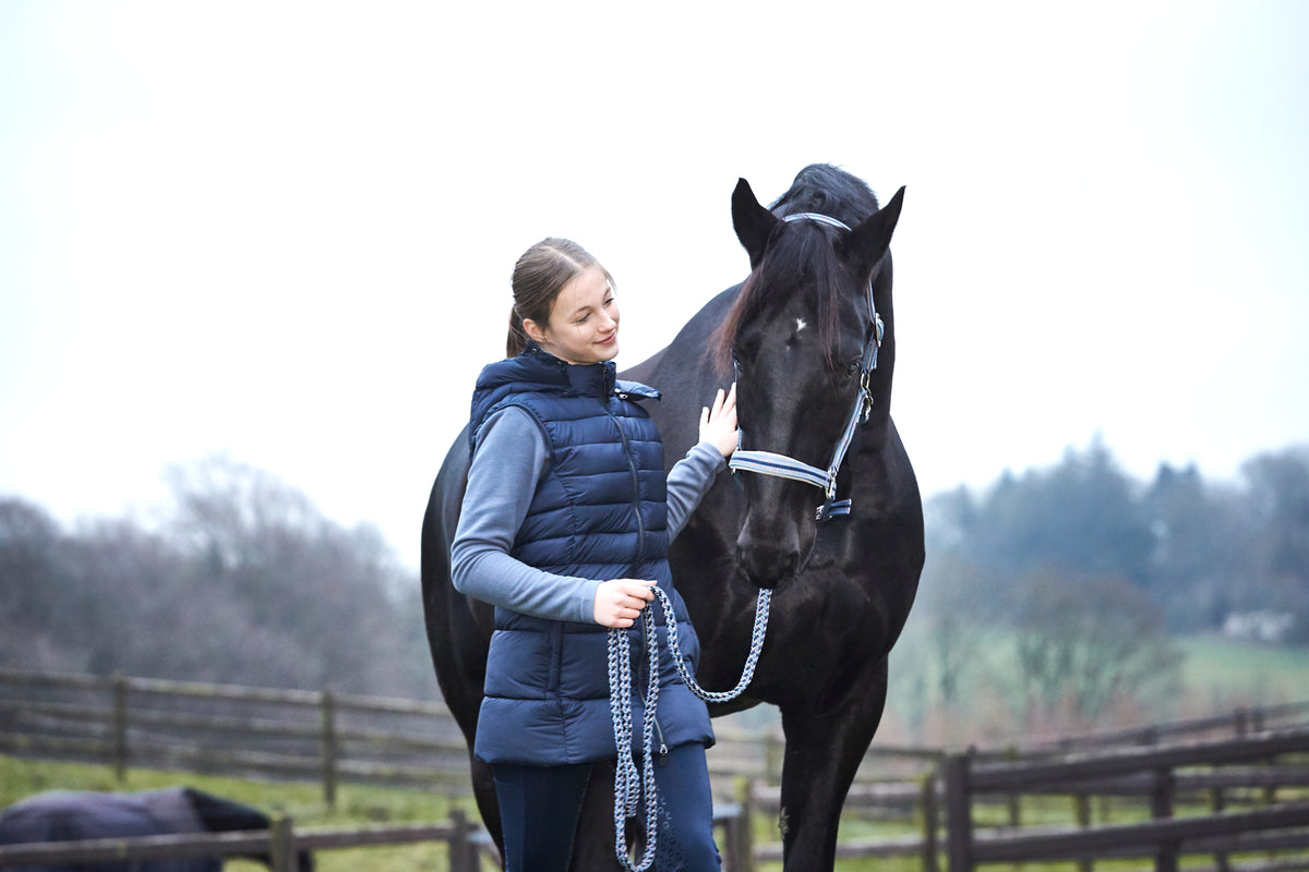 EQUIPAGE JILL Lang dynevest. Navy
