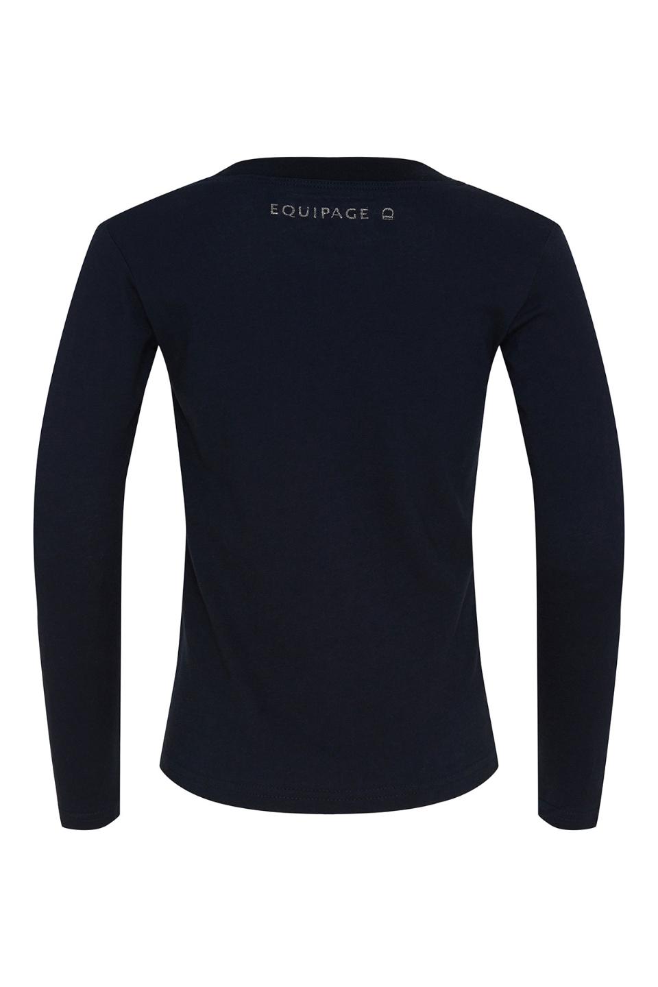 EQUIPAGE KIDS JINX Langærmet bluse. Navy