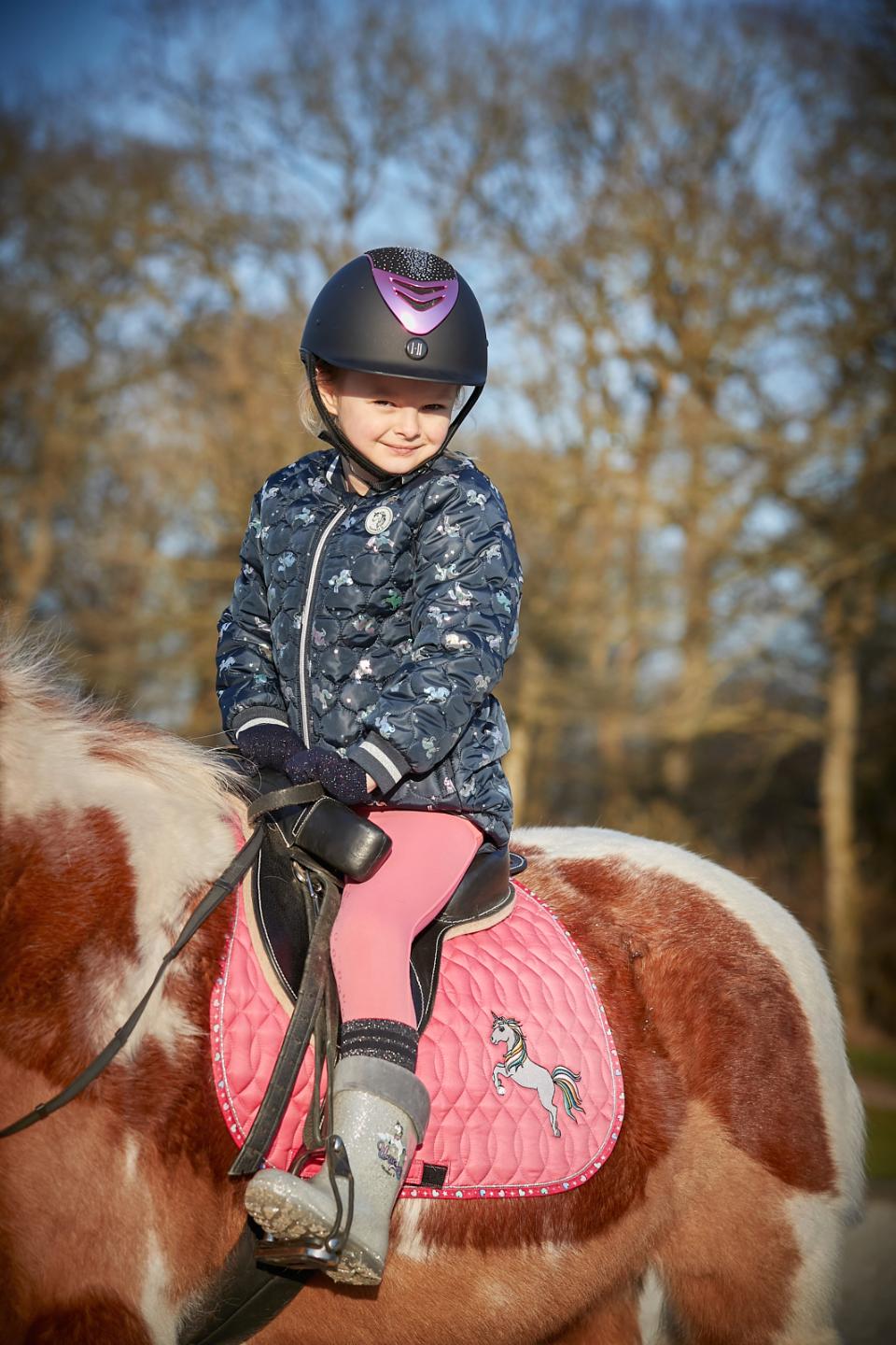 EQUIPAGE KIDS JAVA Vinterridetights. Fruit Dove