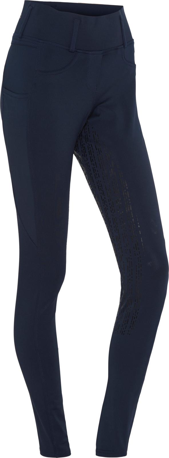 EQUIPAGE KALEA Ridetights med full grip. Navy