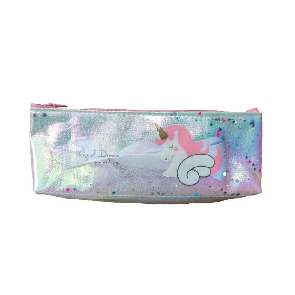 EQUIPAGE KIDS Penalhus. Rainbow glitter.