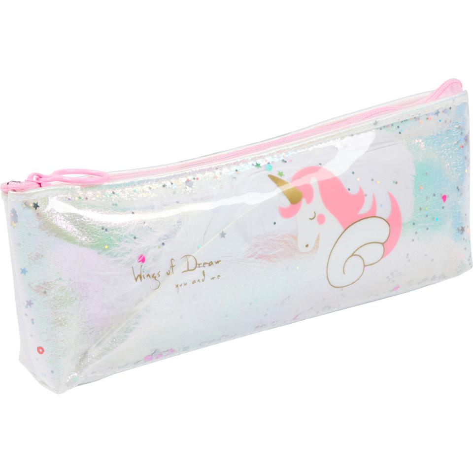 EQUIPAGE KIDS Penalhus. Rainbow glitter.