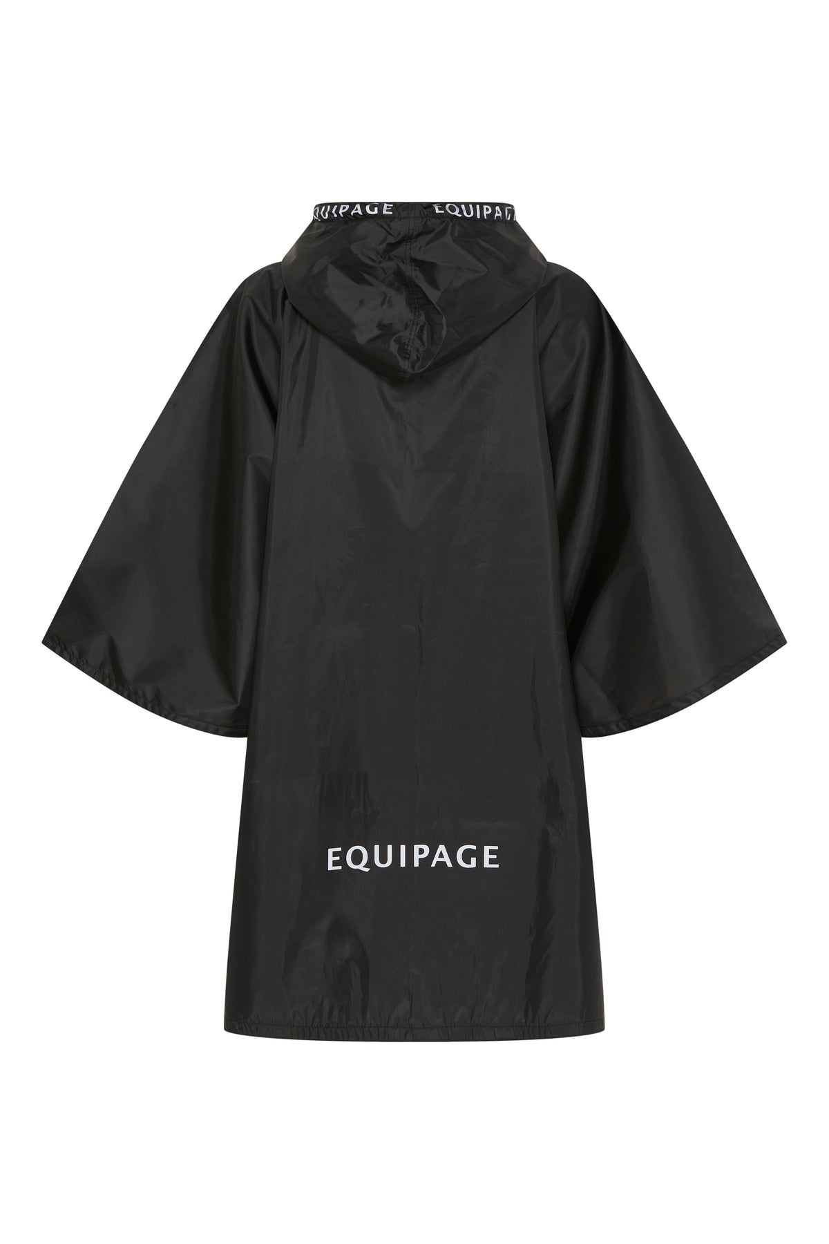 EQUIPAGE LALA regnponcho. Sort ONE SIZE