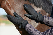 EQUIPAGE LUCINDA 3-finger vanter. Sort