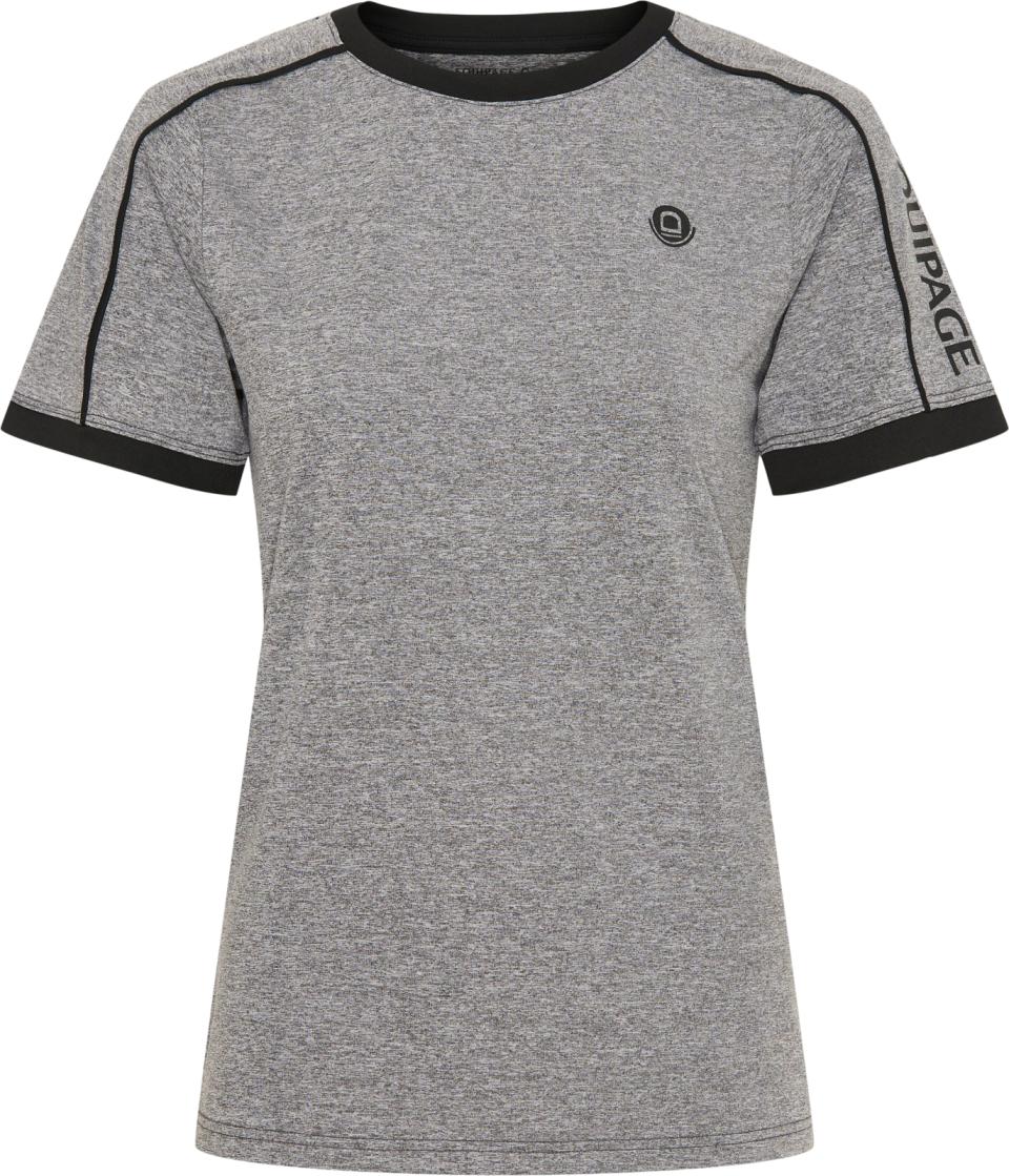 EQUIPAGE MELISSA Kortærmet T-shirt. Grå Melange