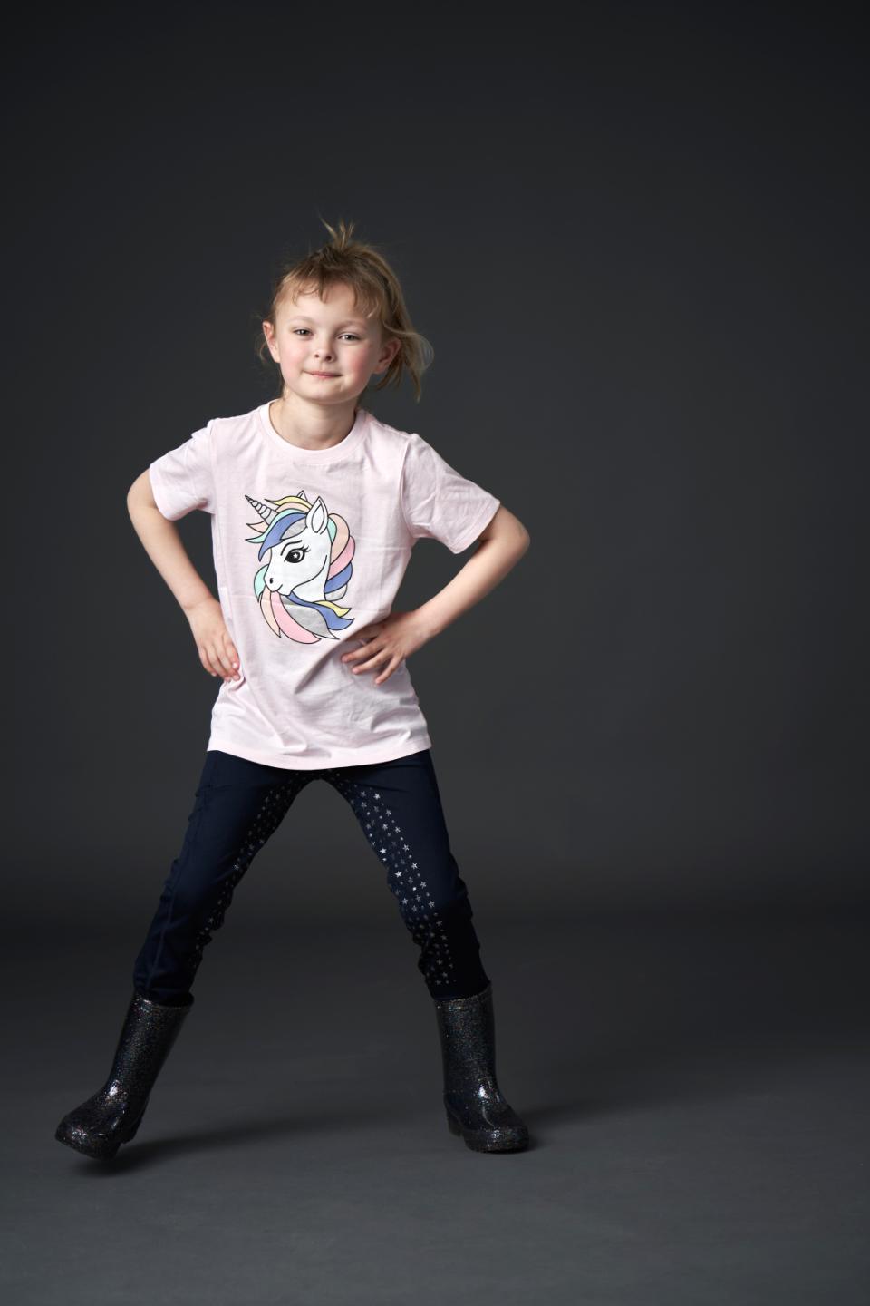 EQUIPAGE KIDS MERCY Kortærmet T-shirt. Ballerina Pink