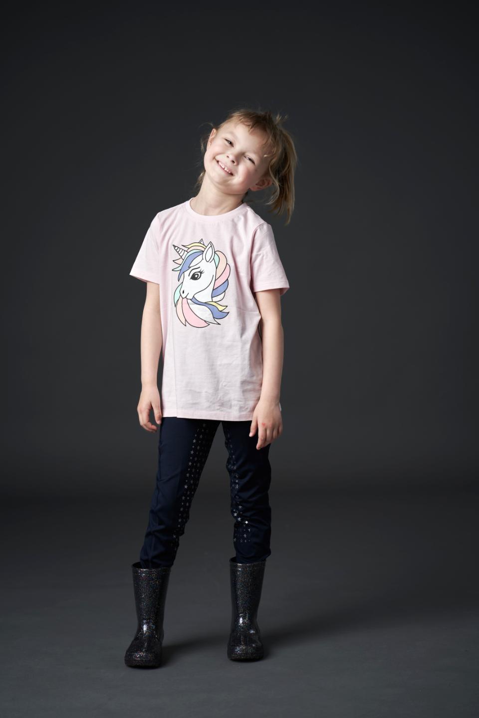 EQUIPAGE KIDS MERCY Kortærmet T-shirt. Ballerina Pink