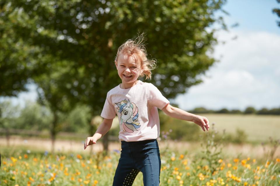EQUIPAGE KIDS MERCY Kortærmet T-shirt. Ballerina Pink