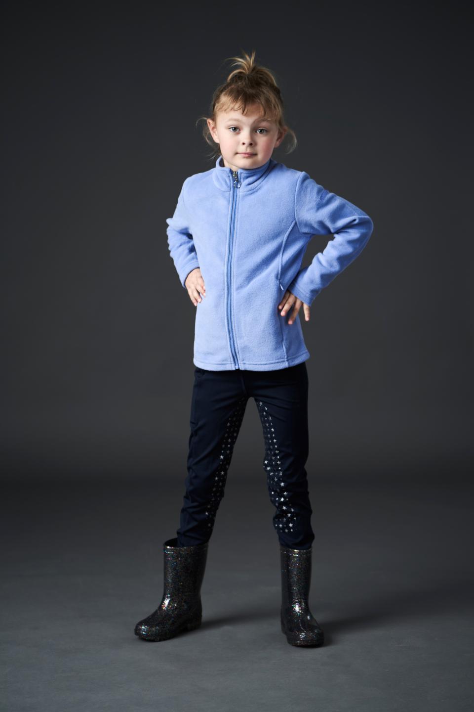 EQUIPAGE KIDS MILLIE Glitter gummistøvler. Navy