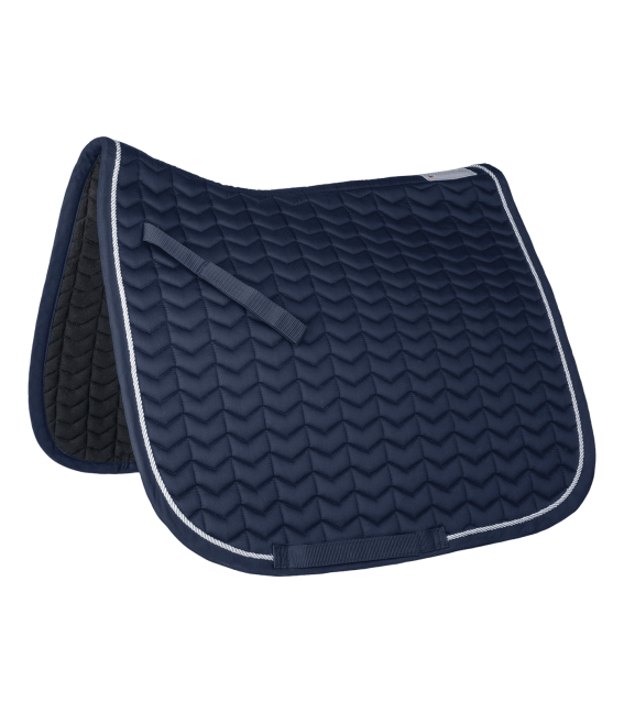 WALDHAUSEN CLASSIC Sadelunderlag. Navy/hvid