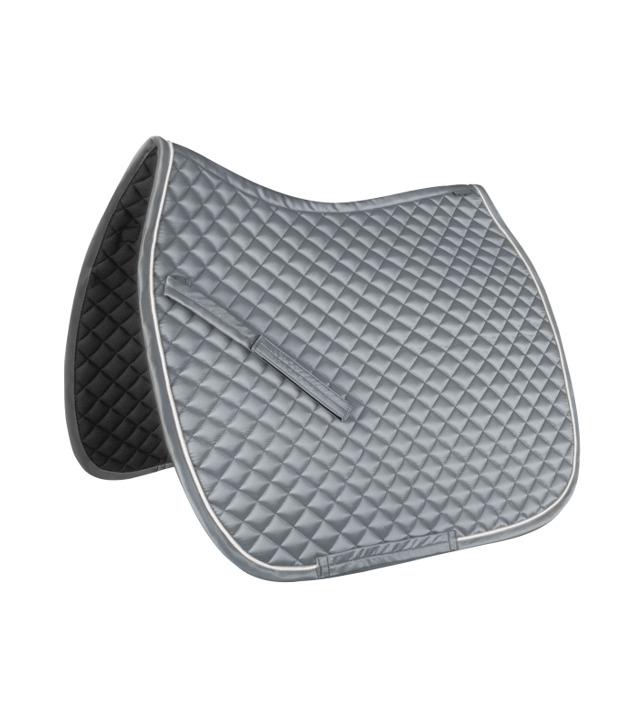 WALDHAUSEN FELIX GLAM Sadelunderlag. Chrome Grey