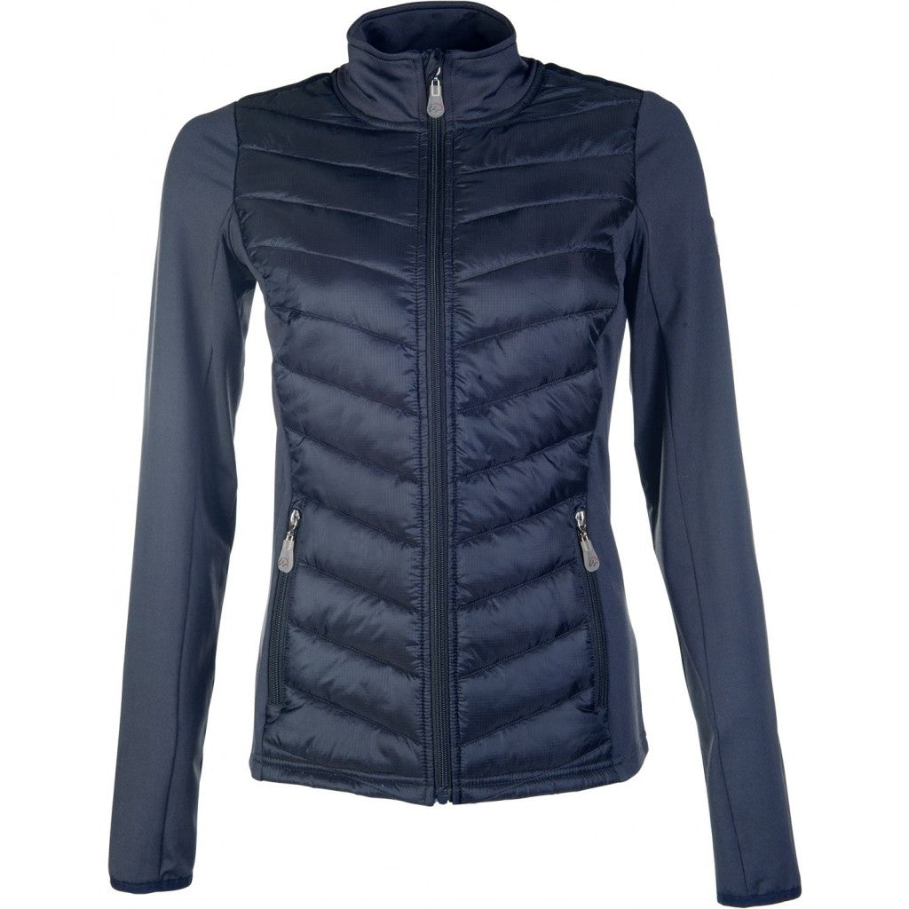 HKM Jersey/nylon ridejakke. Prag. Med Happy-Horse Logo