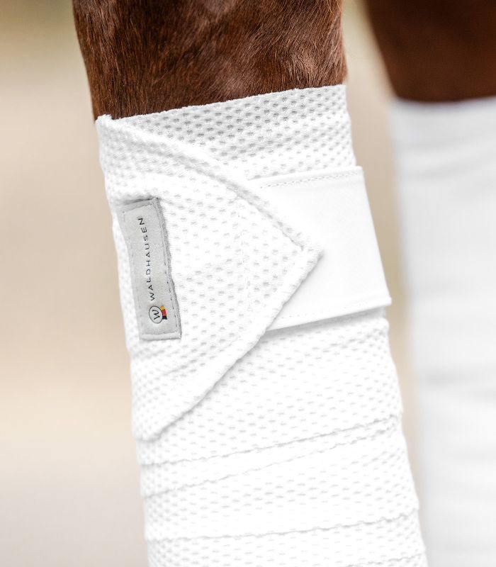 WALDHAUSEN BREATH Bandager. Sæt med 4. Hvid