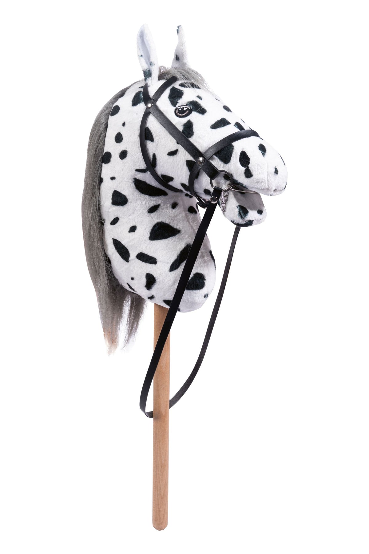 HKM Hobby Horse. Kæphest. Hvid med pletter