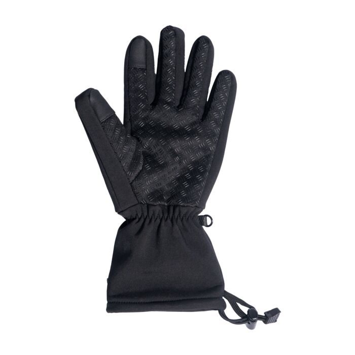 HKM KEEP WARM Ridehandsker med varmeelement. Sort