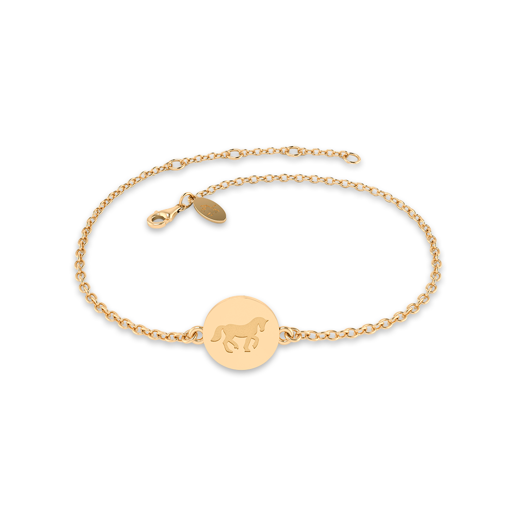 HELGSTRAND JEWELLERY Cassidy Armbånd Fræset Plade, Matteret 9 mm