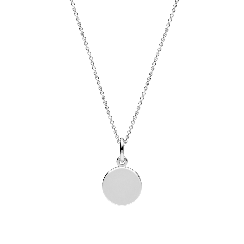 HELGSTRAND JEWELLERY Cassidy Glat Vedhæng, Blank 9 mm