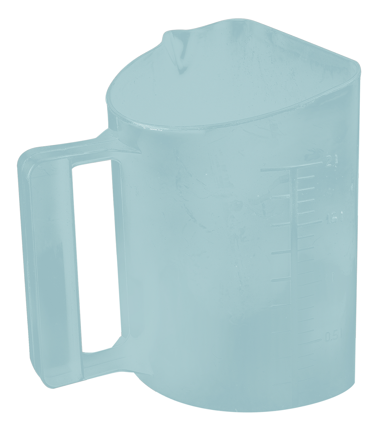 WALDHAUSEN Fodermål/foderskovl. 2 Liter. Turkis