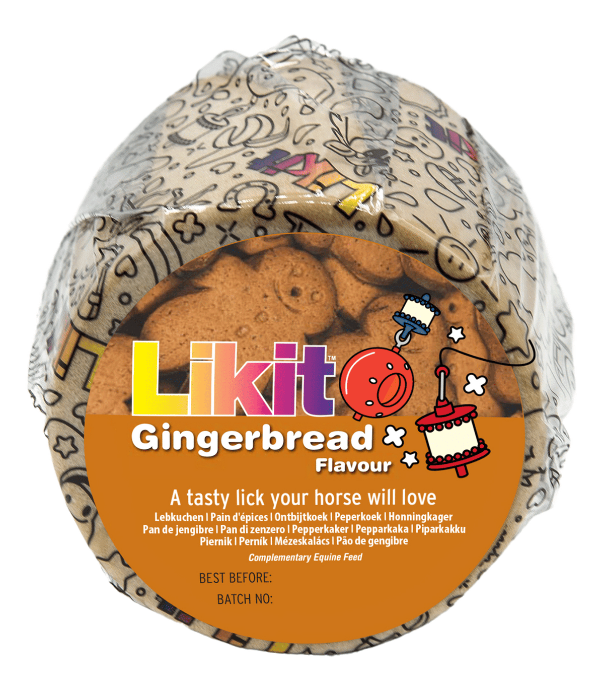 LIKIT Sliksten. 625g. Gingerbread