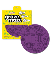 LIKIT Graze Maze slikkemåtte. Lilla