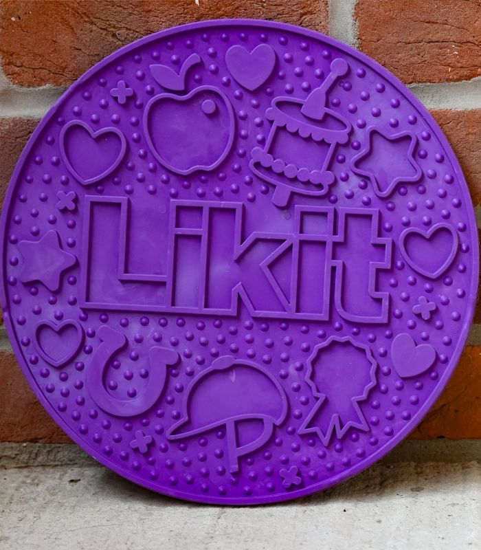 LIKIT Graze Maze slikkemåtte. Lilla